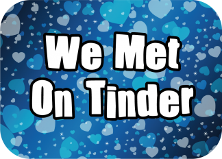 We met on Tinder