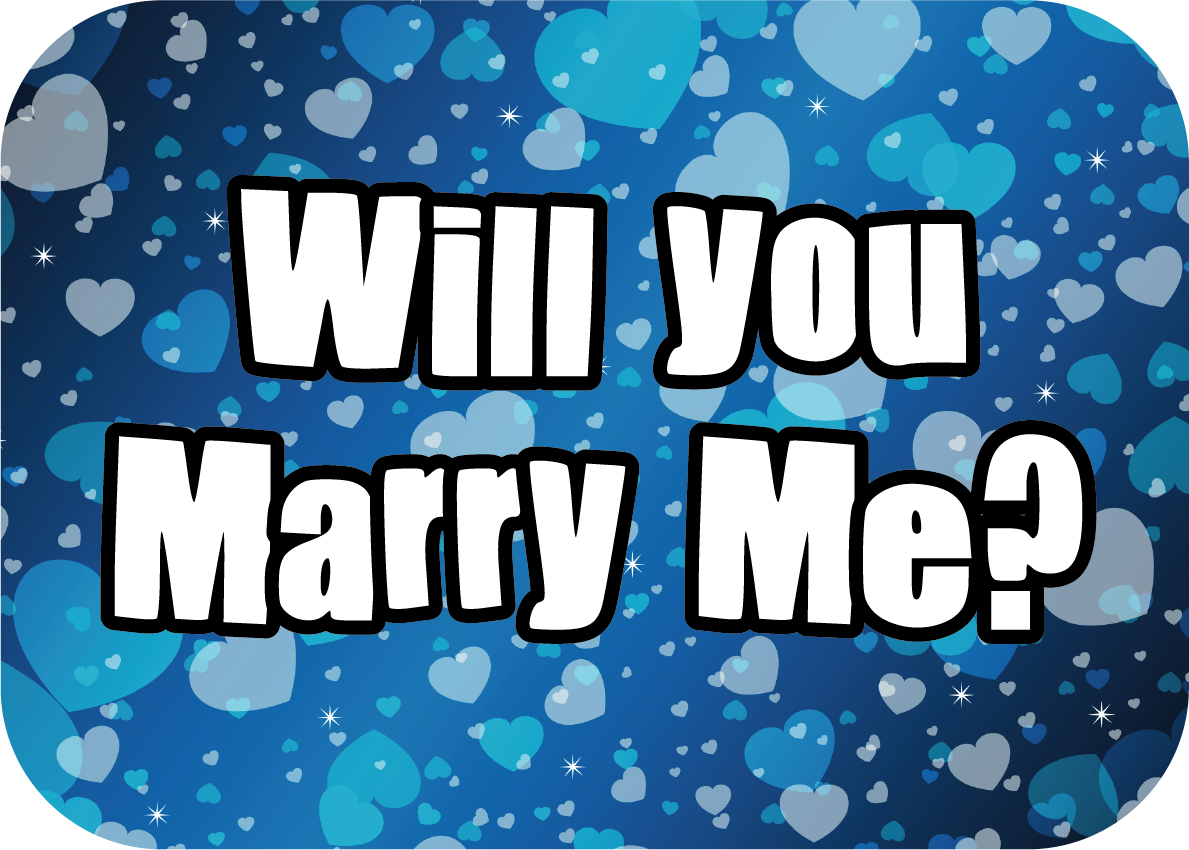 Will you marry me?