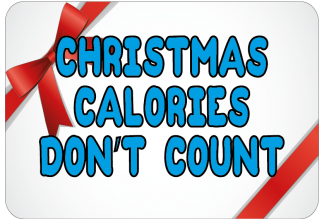 Christmas calories don’t count