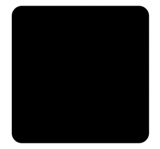 Rounded Square Blank 30cm x 30cm