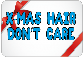 X-mas hair don't care