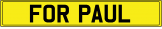 FOR PAUL